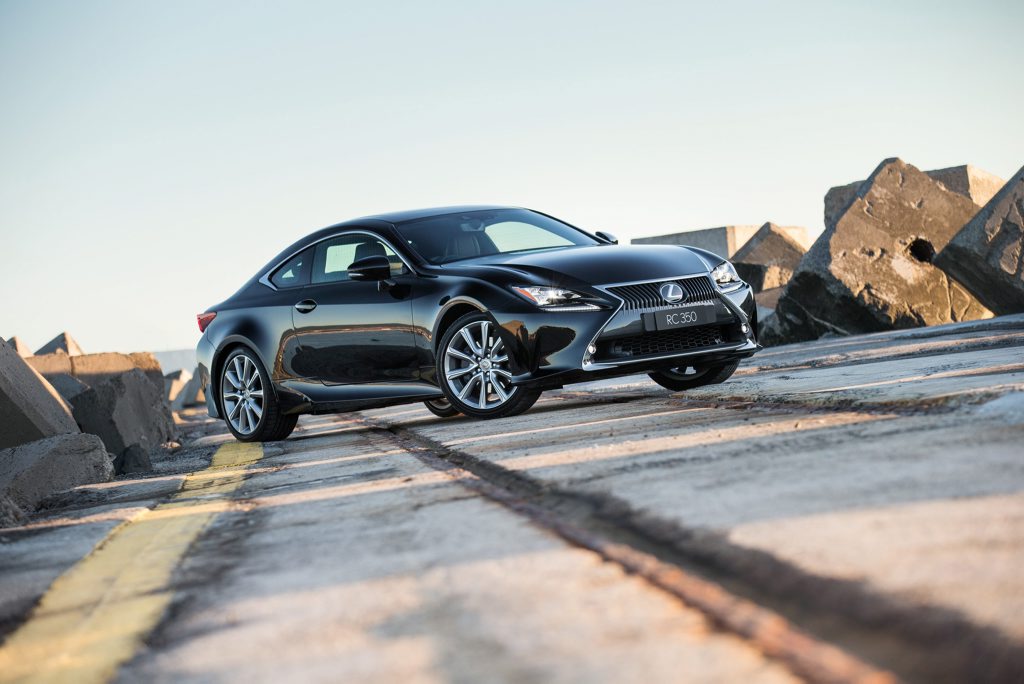 The Lexus RC 350. The Lexus RC 350.